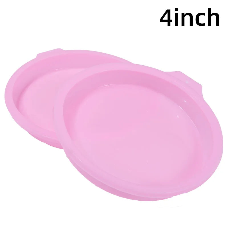 Pastel Silicone Cake Pans