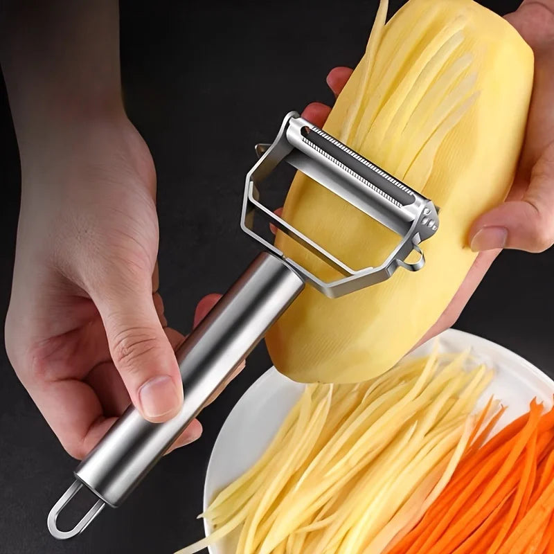 Stainless Steel Peeler – Durable Vegetable and Fruit Peeler for Effortless Prep
