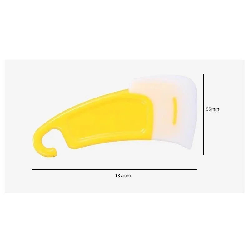 Silicone Kitchen Cleaning Spatula – Soft Blade Scraper for Pots, Pans & Baking Dishes
