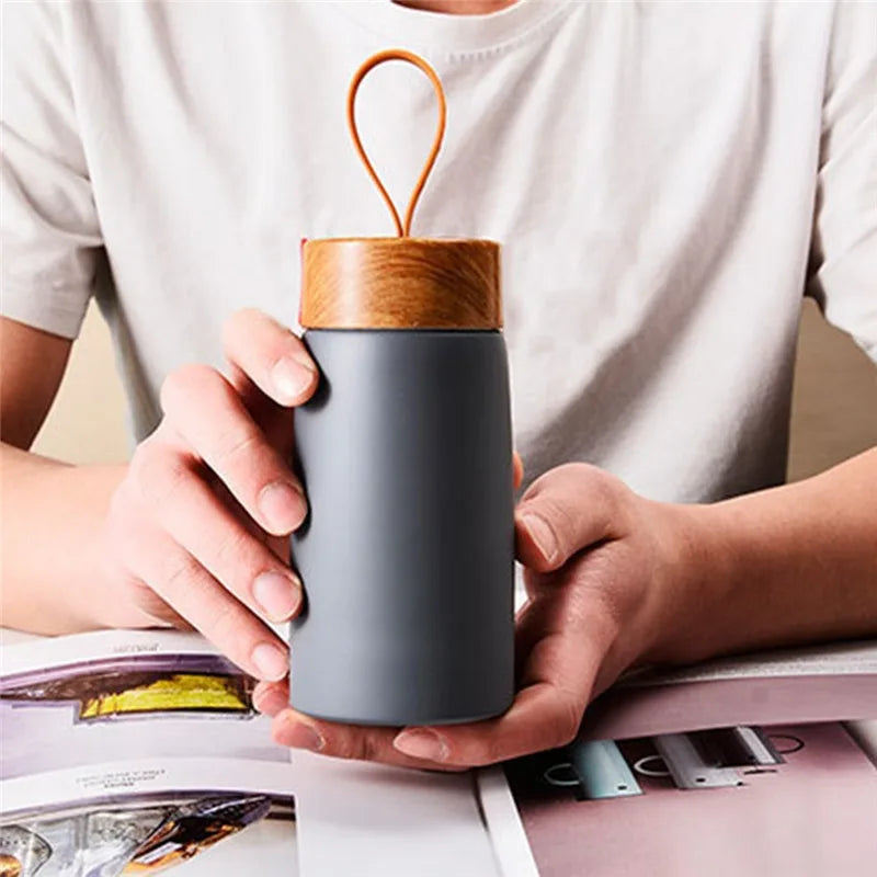 260ml Insulated Coffee Mug – Stainless Steel Vacuum Flask Travel Cup for Hot & Cold Drinks