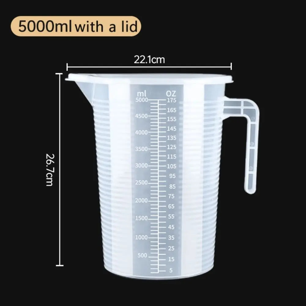 Plastic Measuring Cup – Transparent Liquid Measuring Tool for Baking, Cooking & Mixing