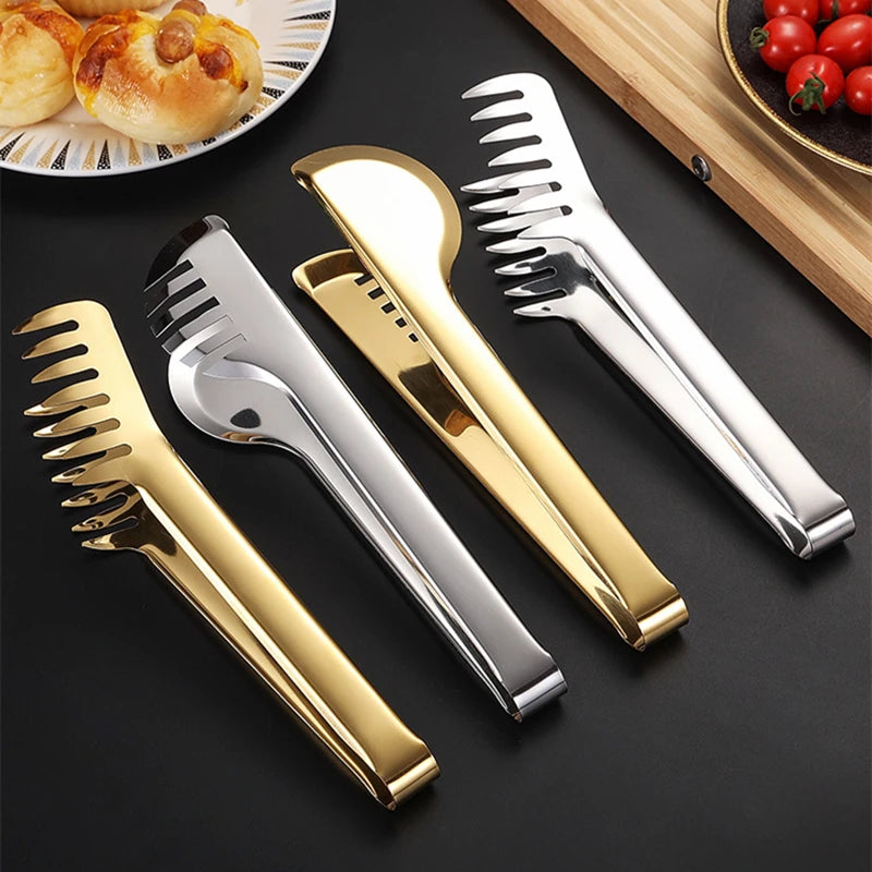 Stainless Steel Serving Tongs – Durable, Easy-Grip Kitchen Tool
