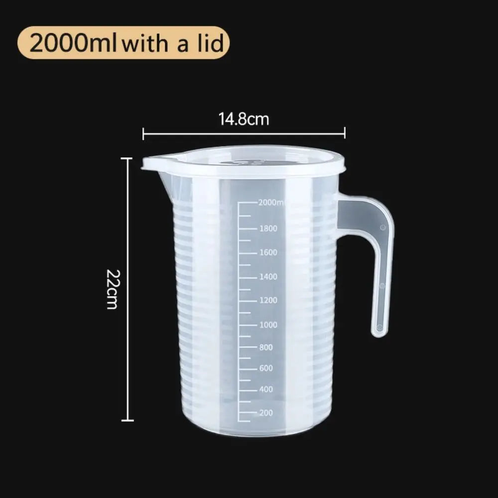 Plastic Measuring Cup – Transparent Liquid Measuring Tool for Baking, Cooking & Mixing