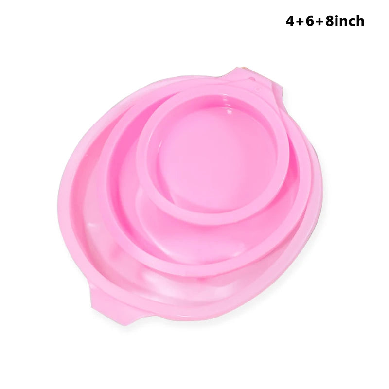 Pastel Silicone Cake Pans