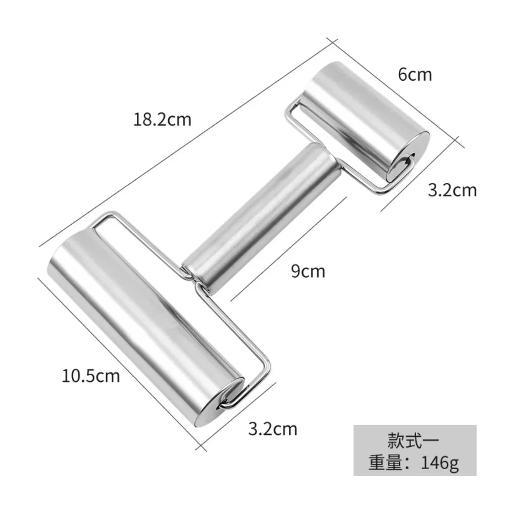 Stainless Steel Double Head Rolling Pin