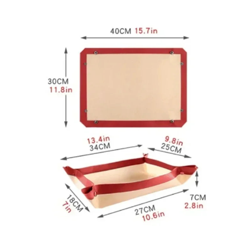 Leak-Proof Silicone Baking Mat