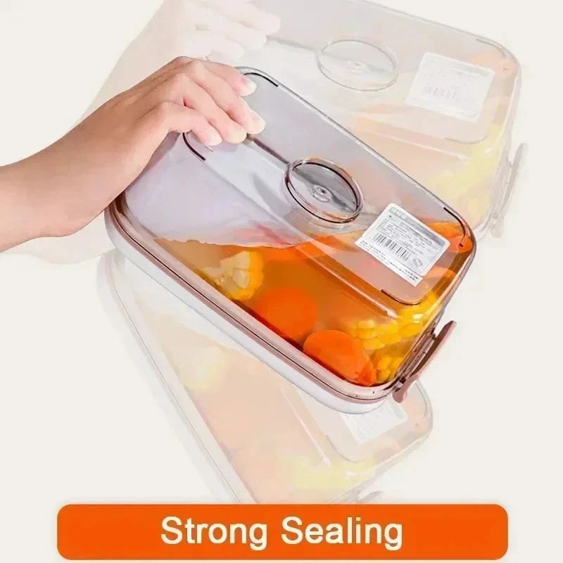 Food Vacuum Storage Box with Pump – Airtight Large Capacity Kitchen Container
