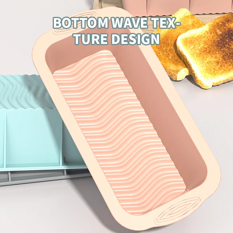 Non-Stick Silicone Cake Mould – Versatile Baking Pan for Cakes or Breads