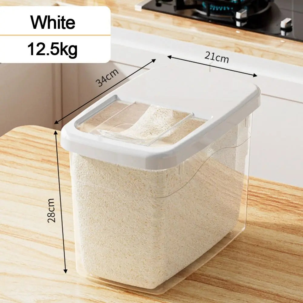 Creative Airtight Rice Storage Container – Moisture-Proof Cereal & Grain Box