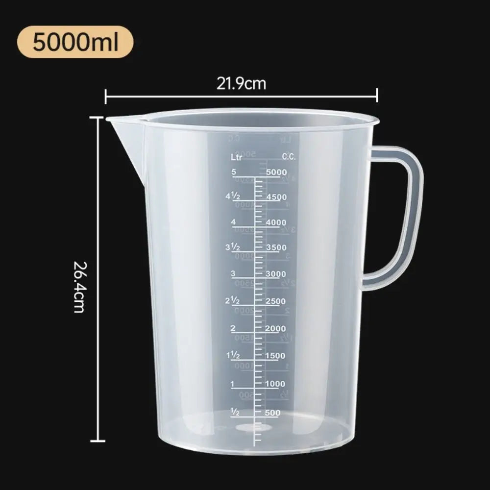 Plastic Measuring Cup – Transparent Liquid Measuring Tool for Baking, Cooking & Mixing