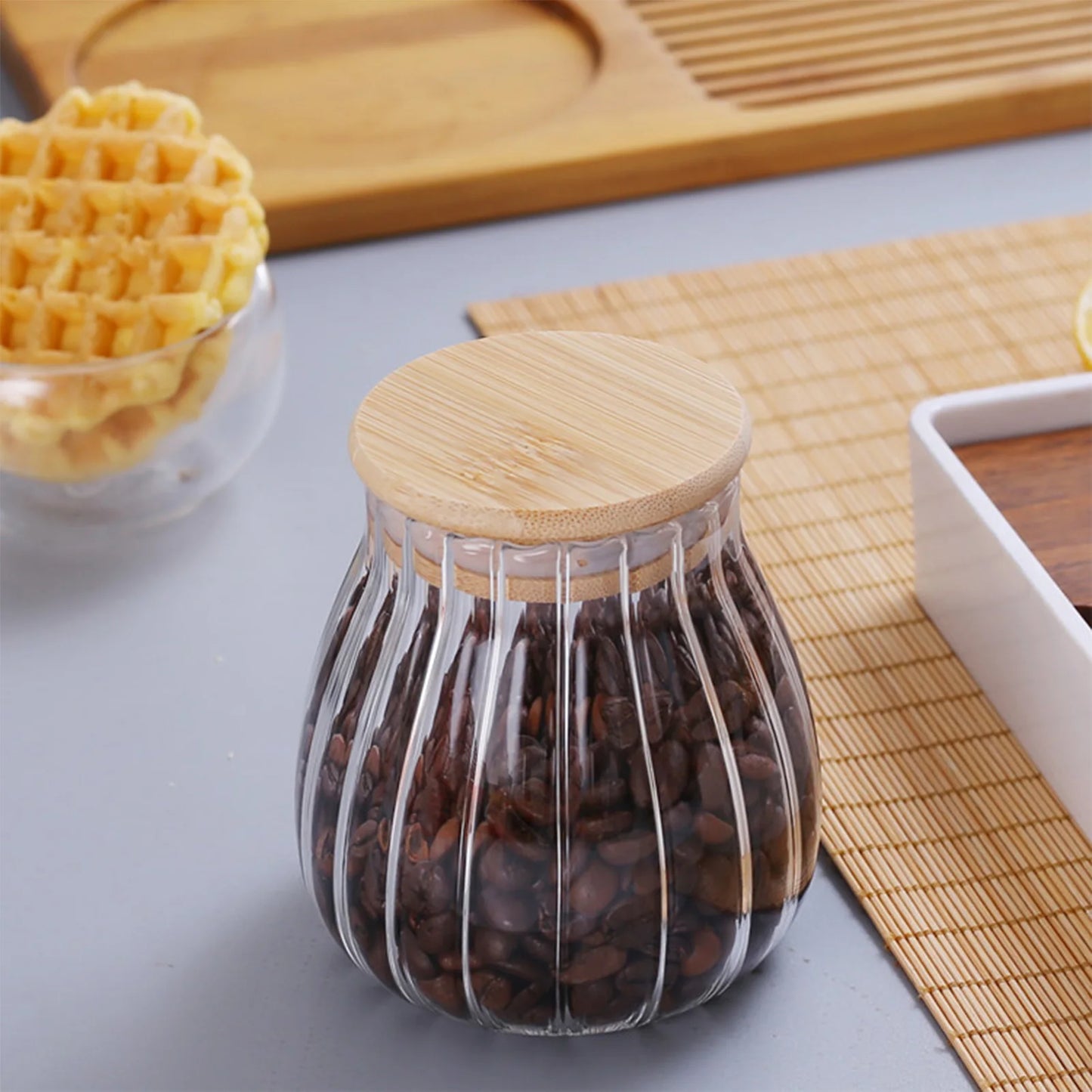 Airtight Canister Glass Jar