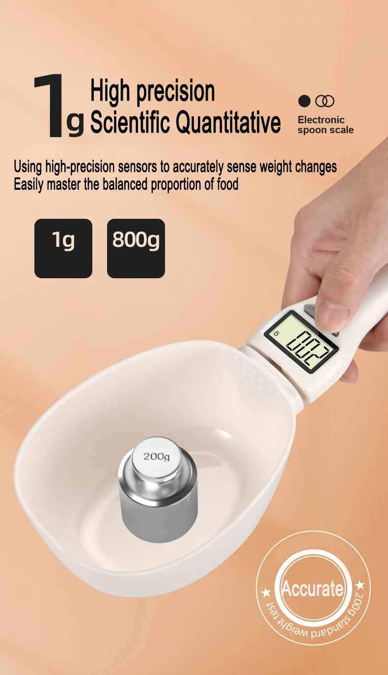 Digital Food Scale with LCD Display – Precision Measuring Spoon