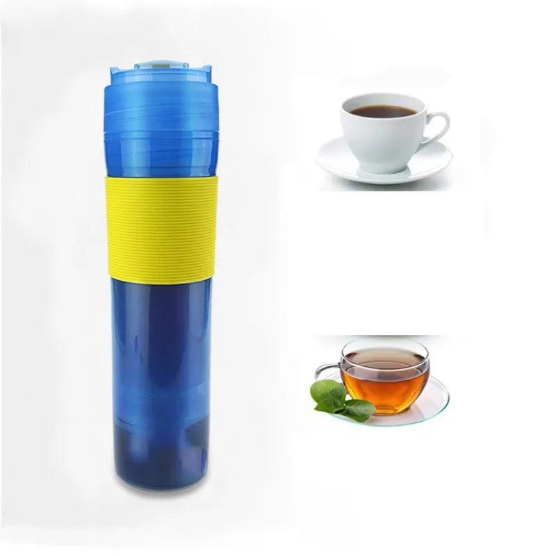 350ml Portable French Press Coffee Pot – Travel Mug with Filter for Car, Office & Camping