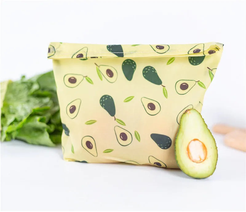 10pcs Beeswax Wrap Bag Kit – Reusable Food-Grade Beeswax Cloth Wraps in 3 Sizes