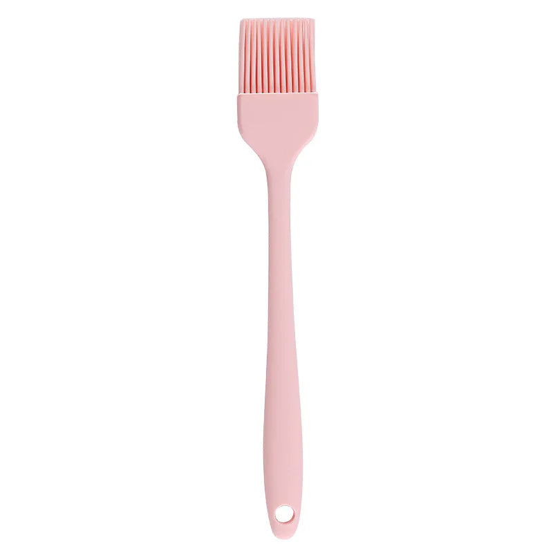 Short or Long Silicone Baking Oil Brush – Heat Resistant Pastry, Pizza and BBQ Cooking Tool