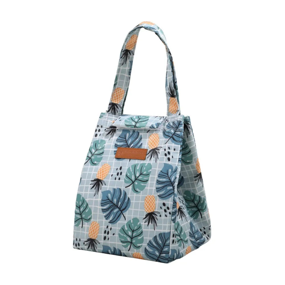 Oxford Cloth Insulated Lunch Bag – Waterproof Cooler for Food & Drink Storage