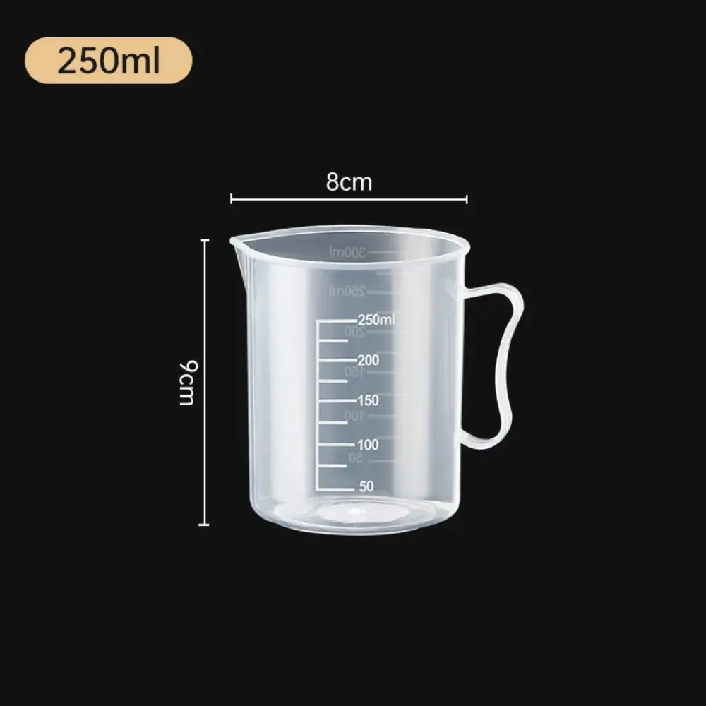 Plastic Measuring Cup – Transparent Liquid Measuring Tool for Baking, Cooking & Mixing