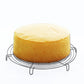 Round Nonstick Cooling Rack – Carbon Steel Cake Rack for Baking & Kitchen Use