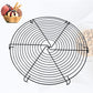 Round Nonstick Cooling Rack – Carbon Steel Cake Rack for Baking & Kitchen Use