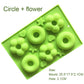 Silicone Donut Mould – 3D Non-Stick Baking Mould for Donuts, Muffins, Cakes and Pastries