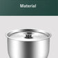 Stainless Steel Mixing Bowl with Lid – Versatile Salad, Stirring & Food Storage Container