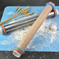 Adjustable Rolling Pin with Measuring Rings – Perfect Dough Thickness Every Time
