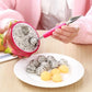 Fruit Carving Knife and Melon Scoop – 2-in-1 Stainless Steel Fruit & Ice Cream Ball Maker