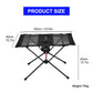 Widesea Folding Camping Table – Lightweight Aluminium Picnic Table for Hiking & Travel
