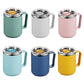 450ml Stainless Steel Insulated Coffee Cup – Travel Mug with Handle, Lid & Straw