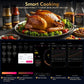 Wireless Meat Thermometer – Bluetooth Digital Probe with App & LCD for Oven, BBQ & Smoker