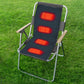 USB Heated Seat Cushion – 4-Zone Electric Mat for Camping, Office & Outdoor Warmth