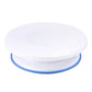 Macaron Rotating Cake Turntable – 11" Revolving Stand for Cake Decorating and Baking