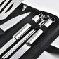 Stainless Steel BBQ Tool Set – Portable Outdoor Grill Utensils with Storage Bag