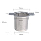 Stainless Steel Reusable Mesh Tea Infuser Strainer – Fine Filter for Tea and Coffee