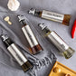 Stainless Steel Oil Bottle – 300ml/500ml Dispenser for Olive Oil, Vinegar & Sauces