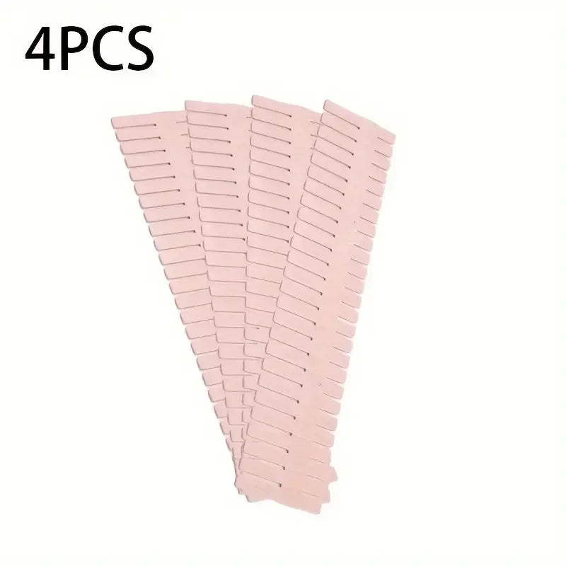 4pcs Adjustable Drawer Dividers – Custom Storage for Home, Office & Wardrobe Organisation