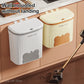 Wall Mounted Kitchen Wastebasket Bin – 8.5L/12L Compost & Rubbish Bin with Lid