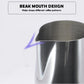 Milk Frothing Pitcher with Temperature Display – Stainless Steel Jug for Latte Art 350/600ml