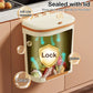 Wall Mounted Kitchen Wastebasket Bin – 8.5L/12L Compost & Rubbish Bin with Lid