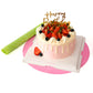 Silicone Cake Turntable Mat – Non-Stick Baking Mat with Size Guide, Heat Resistant Baking Tool