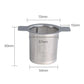 Stainless Steel Reusable Mesh Tea Infuser Strainer – Fine Filter for Tea and Coffee