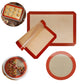 Non-Stick Silicone Baking Mat – Heat-Resistant Oven & Air Fryer Liner for Pastry & Bread
