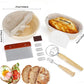 Professional Sourdough Baking Set – Proofing Basket, Mat, Tools & 24oz Starter Jar