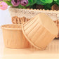 50pcs Gold Muffin Cupcake Liners – Oilproof Baking Cups for Weddings, Parties and Events
