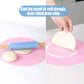 Silicone Cake Turntable Mat – Non-Stick Baking Mat with Size Guide, Heat Resistant Baking Tool