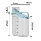 Airtight Cereal Storage Container 1.5L with Pouring Spout & Measuring Cup
