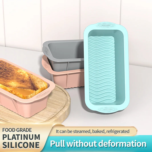 Non-Stick Silicone Cake Mould – Versatile Baking Pan for Cakes or Breads