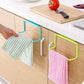 Cabinet Door Towel Rack – Multi-Functional Plastic Hanger for Kitchen Storage