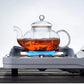 400ml/1000ml Heat-Resistant Glass Teapot with Strainer – Flower Kettle Kung Fu Teaware Set