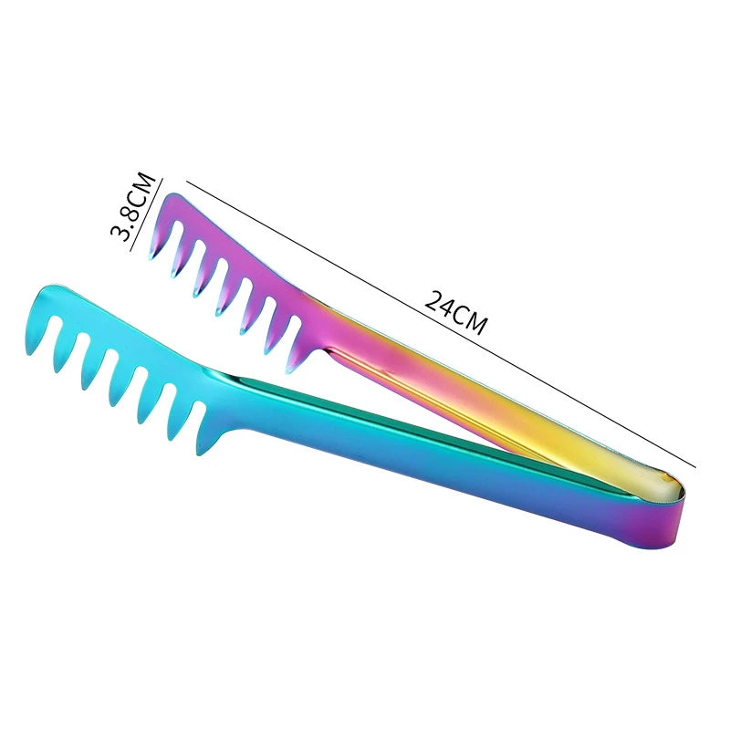 Stainless Steel Serving Tongs – Durable, Easy-Grip Kitchen Tool